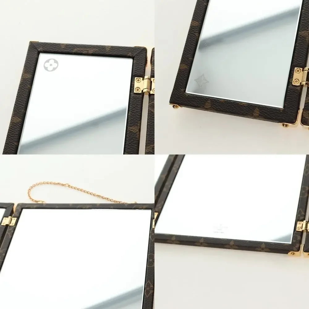 Louis Vuitton Monogram Home Mirror Trunk Hand Brown